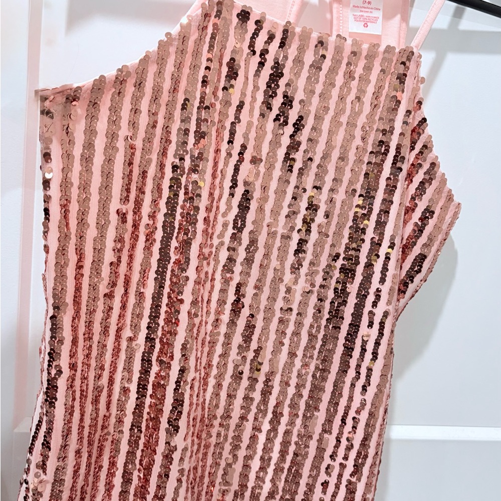 No Boundaries Pink Sequin Camisole